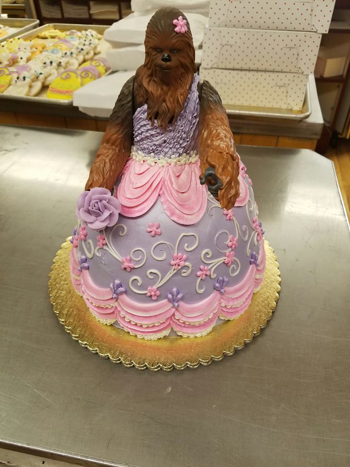 Princess Chewy Cake