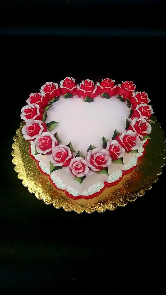 valentine day cake
