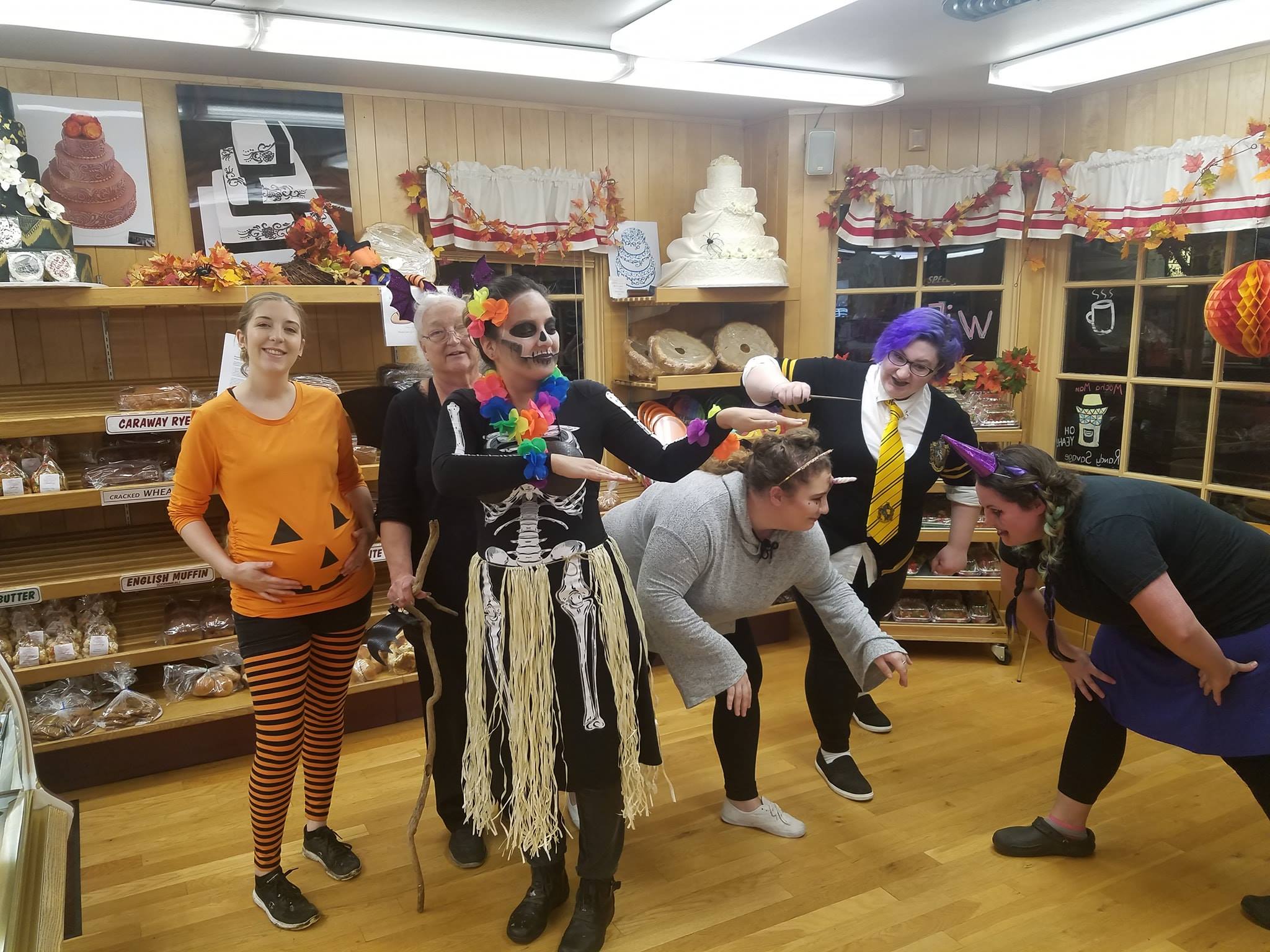 Come in in costume for a free donut