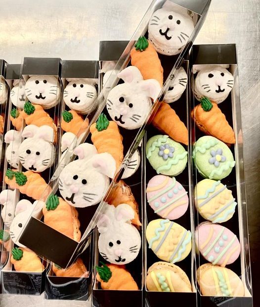 Easter macarons