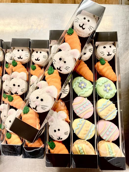 Easter macarons