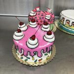 Cartoon style cakes