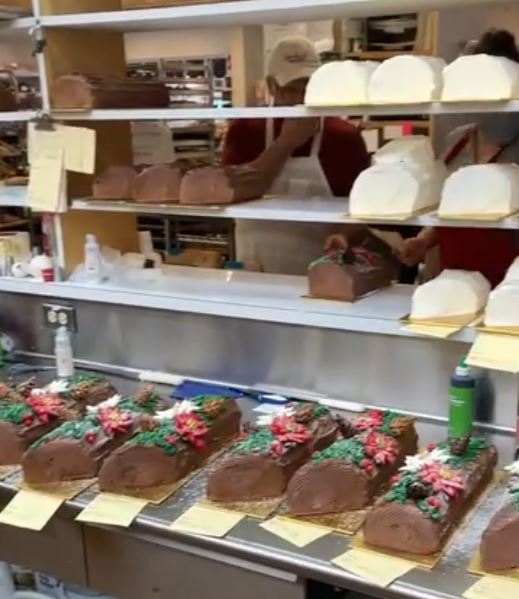 Yule log season