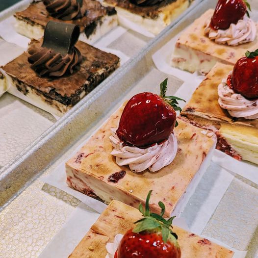 chocolate cheese cake squares