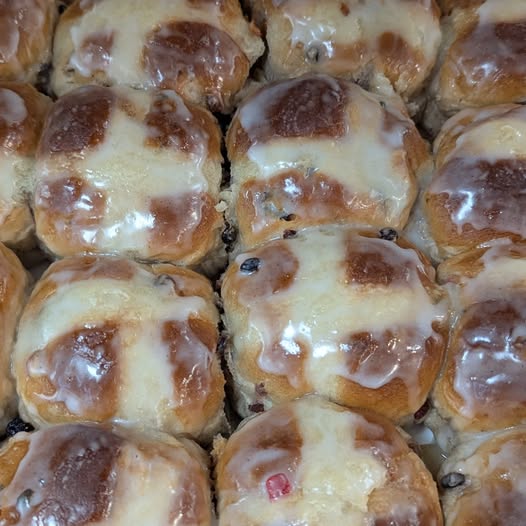 Hot cross buns