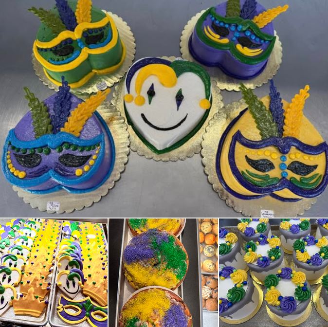 cookies ,cakes ,king cakes