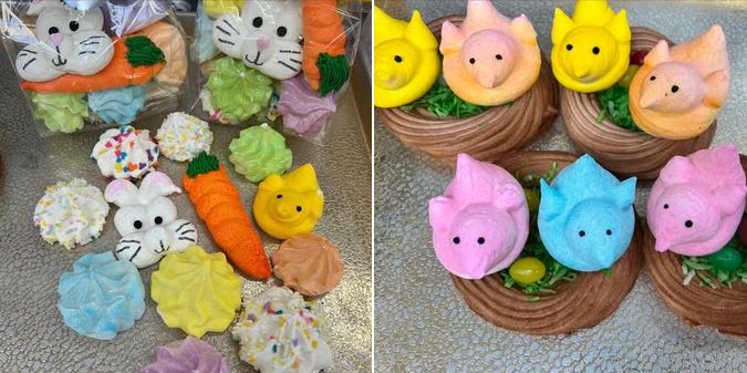 Easter meringue