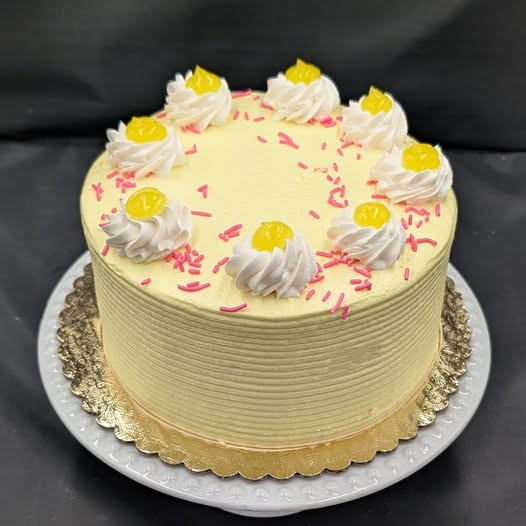 Pink champagne cake