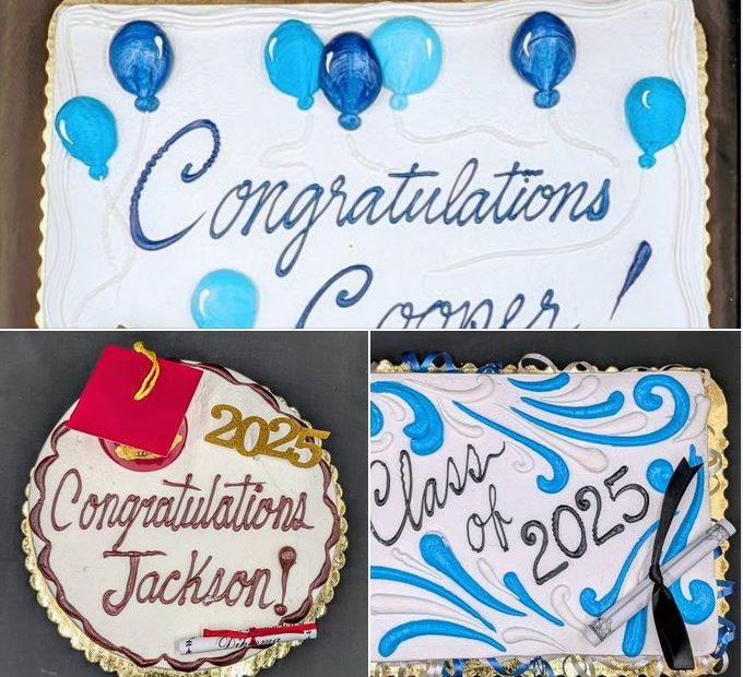 cakes for graduation