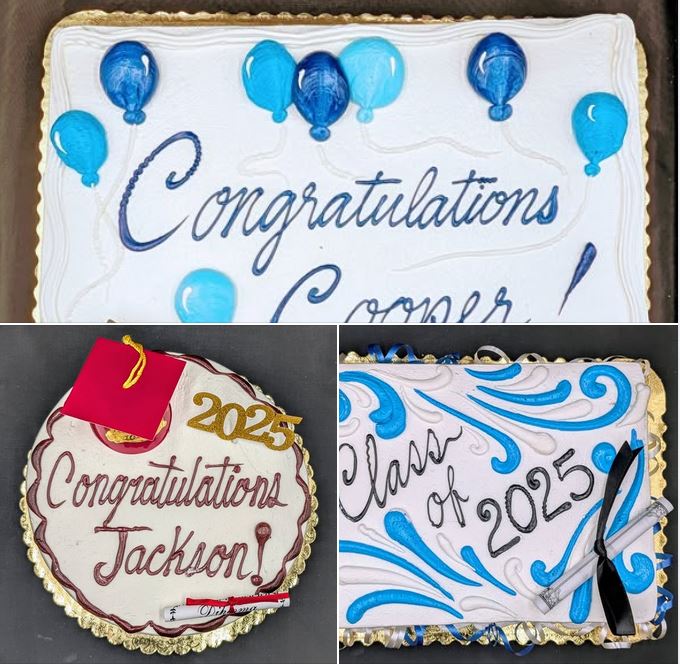 cakes for graduation