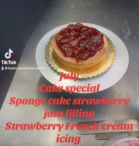 Strawberry French Cream icing