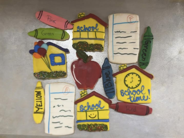Back to school cookies