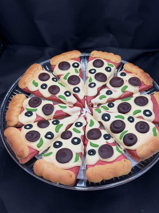 pizza - Decorated cookies
