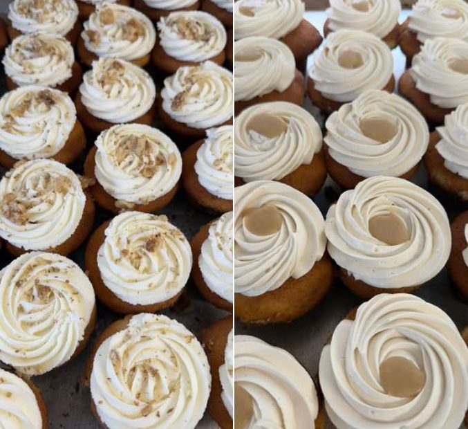 Banana cupcake