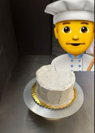 Chocolate chiffon cake
